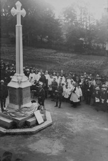 The War Memorial unveiled.