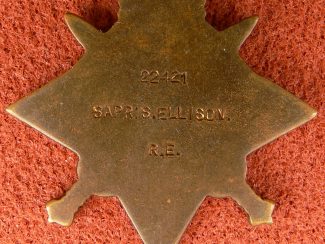 8. Reverse of 1914 Star. 8. Reverse of 1914 Star.