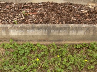 Grave of William Cornelius Griffiths. | Ronnie Pigram.