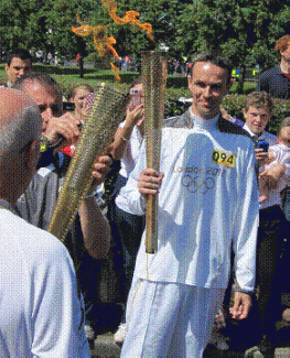 Alex Richardson - Torch bearer 094 - Olympic Torch Relay 2012 | Alex Richardson