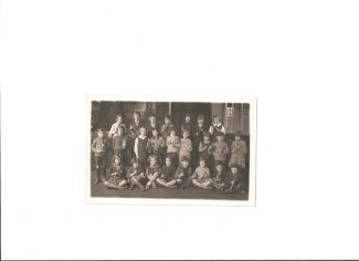 Members of the school's Percussion Band c. 1932 or 1933.  Please click on photos to enlarge. | Ian Johnson