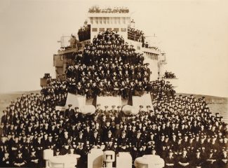 HMS London ship's company | From Mr Joyce's collection