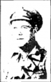 Gunner Herbert Henry Newman | Southend Standard 11th April 1918