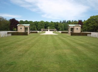 Rheinberg War Cemetery. | Copyright.  The War Graves Photographic Project.