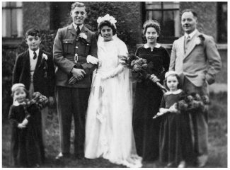 The Wedding Party, Peter is on the far left wearing a blazer | Peter Watts