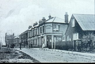 The building at the junction of High Road and Brook Road - could this have once been a cinema? The building at the junction of High Road and Brook Road - could this have once been a cinema?