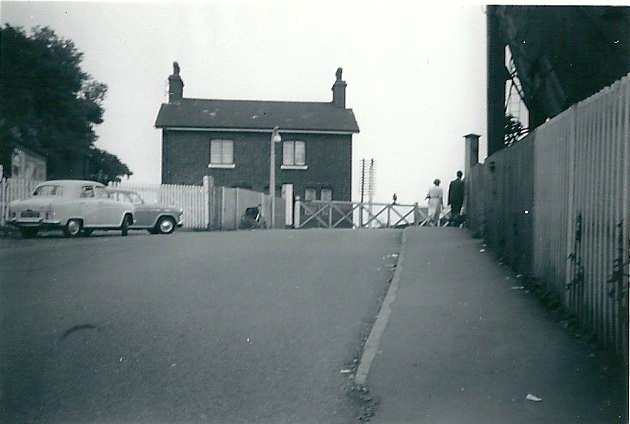 Railway cottage by the level crossing 1959 | From the collection of the late Kath Fisher with the permission of Paddy Marrisson