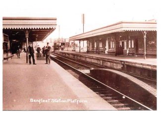 Benfleet Station Platform | Benfleet and District Historical Society