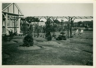 'Shandon' with pergola, showing the large garden.  c. mid 1930s | Julie Summers