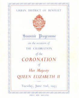 Souvenir Programme  Click link at bottom of page for full brochure | Johnson Bros. (Printers) Ltd. With thanks to Bill Snow of Castle Point Council who allowed us to copy this document.