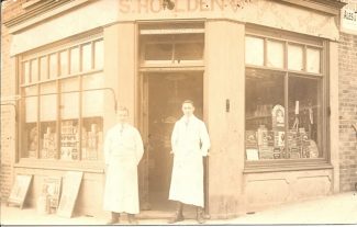 Shop 1: S.Holden circa 1920 | R.F.Postcard