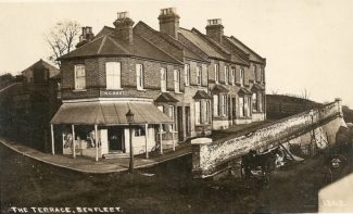 Second Shop: Butchers shop another view | R.F. Postcards