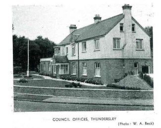 'The Manse' the original Council Offices on corner of Kenneth Road and London Road. In the guide dated 1953/54