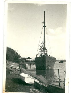 The Innerdowsing, an old Trinity Light house boat the 3rd and last boat to be home to the Benfleet Yacht club | Paddy Marrison