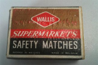 A Wallis matchbox | Lee Morgan