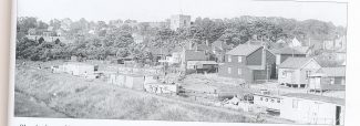 Great Grandmother's houseboat  far right