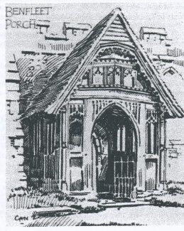 The fifteenth century porch The fifteenth century porch