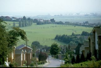 Photo taken from Hill Road/Southwell Road in the late 1970s. | Harry Emery