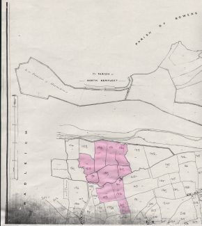 Kersey Marsh Farm in 1841