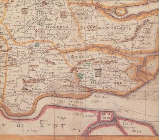 From Ogilby and Morgan's map of Essex 1678