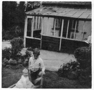 In the garden with my sister Mary, aged one in 1954 | John Garnham