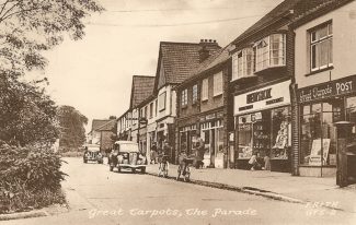 The parade of shops at Tarpots The parade of shops at Tarpots | date unknown