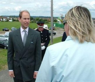 Prince Edward visits Canvey Island | Castle Point Borough Council