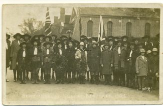 1st Benfleet Guides November 1925 Remembrance Sunday | John Downer