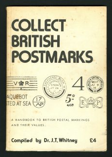 Collect British Postmarks. Dr. J. T. Whitney, was reputed to be the world's leading authority on British postmarks.  He also compiled and published the book, Collect British Postmarks.  By coincidence, Dr. Whitney was a resident of Benfleet.