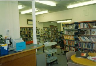 Interior of the old Library | Benfleet Library Staff