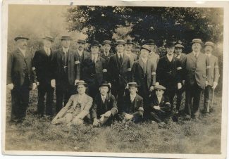 The South Benfleet Special Constables, probably at the end of the war. | Paddy Marrison