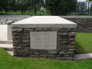 Croisilles British Cemetery. France. Croisilles British Cemetery. France. | Copyright. Mr. Alan Cooper.