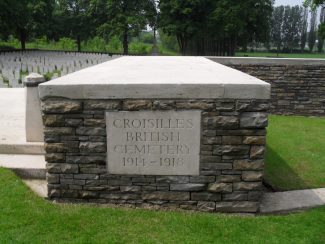 Croisilles British Cemetery.  France. | Copyright.  Mr. Alan Cooper.