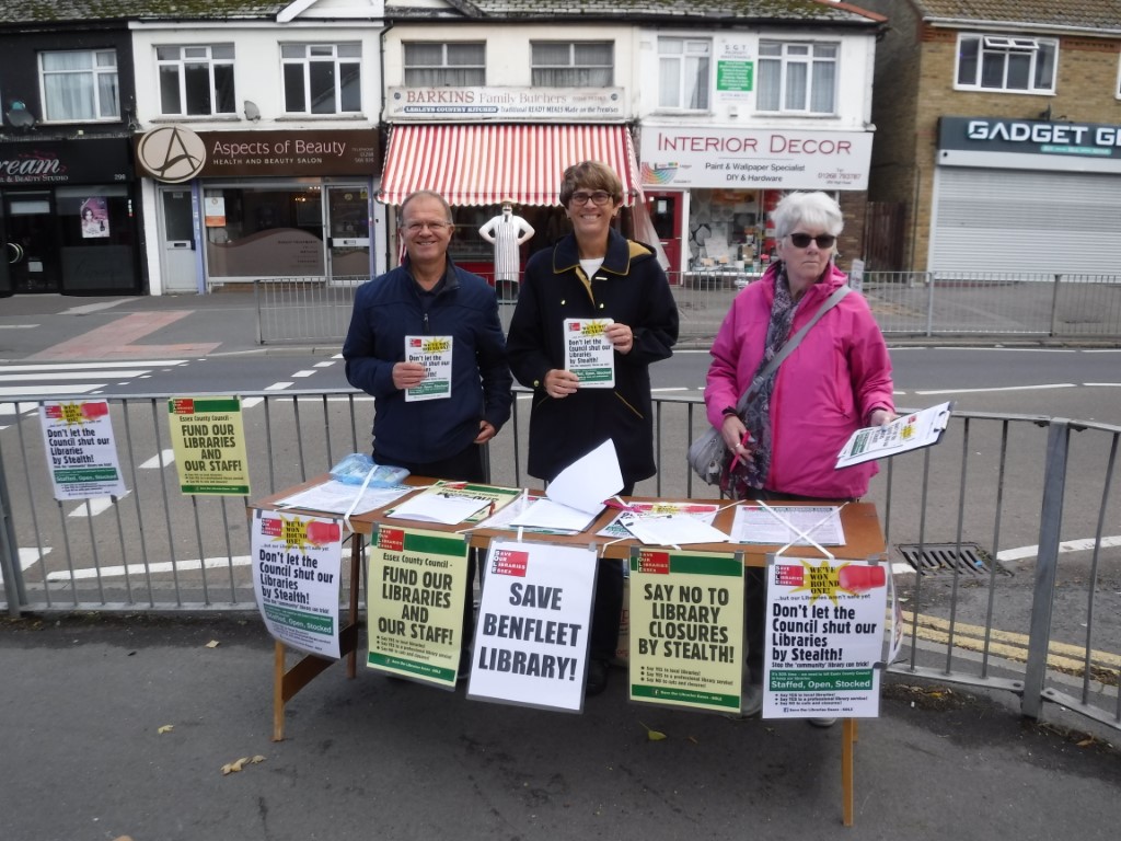 Benfleet Library Day of Action, 28th September 2019 Library