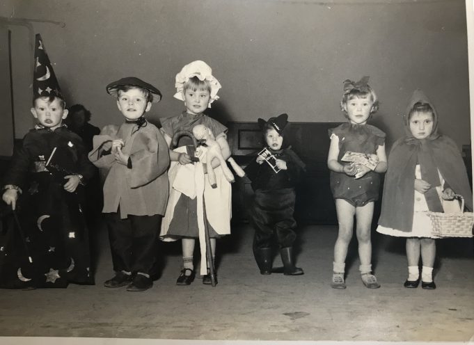  Fancy Dress 1954/55 St Mary's Church Hall | Julie Christie