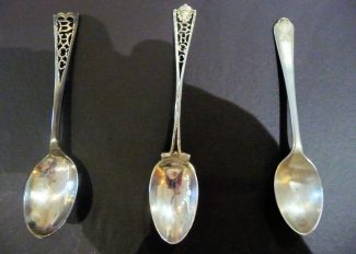 Silver teaspoons won by Jill | Jill Hair