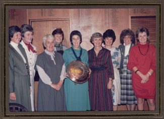 Jill Hair, sixth from left. | Jill Hair