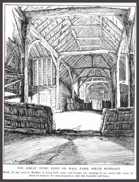 Tithe Barn Print Memories of Half a Century | Memories | Benfleet Community Archive